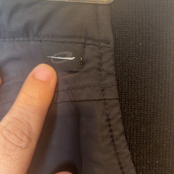 Obermeyer Ladies Snowboard Ski Pants Stretch side Panels Black Size 12 - Picture 6 of 12